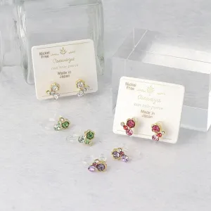 Jewel Cluster Invisible Clip Ons