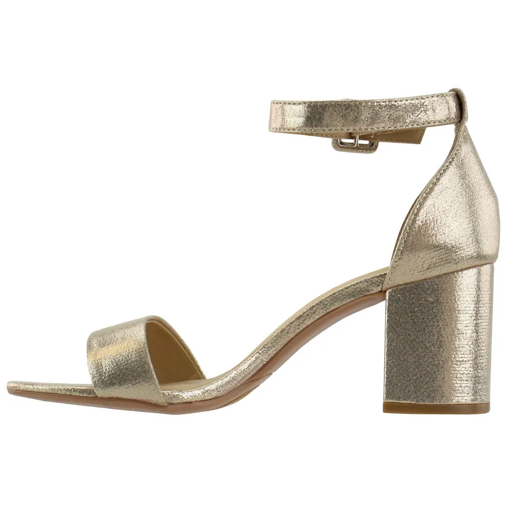 Jody Metallic Wedding Ankle Strap Sandals