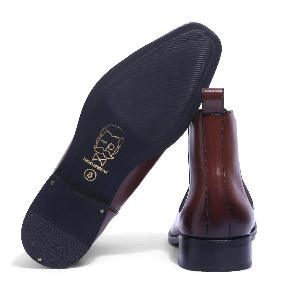 Jonas - British Tan Chelsea Boots