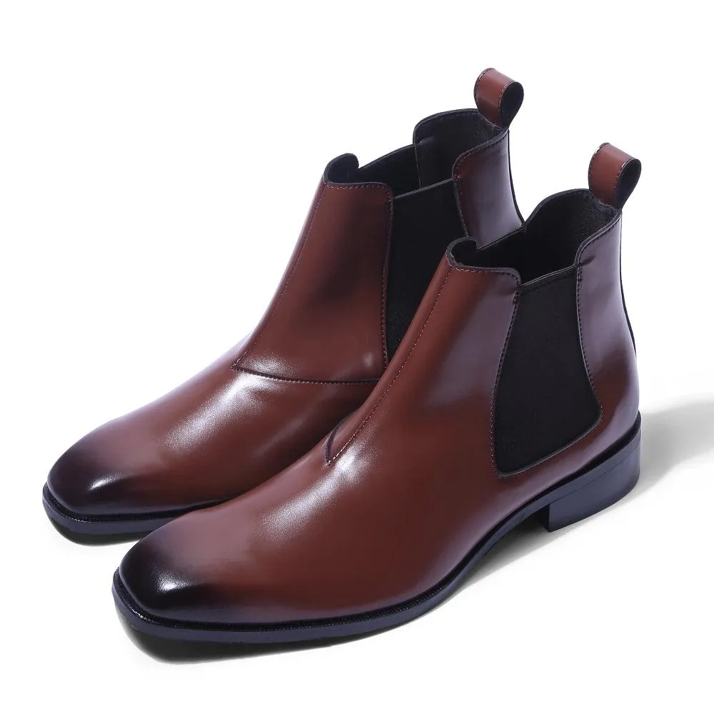 Jonas - British Tan Chelsea Boots