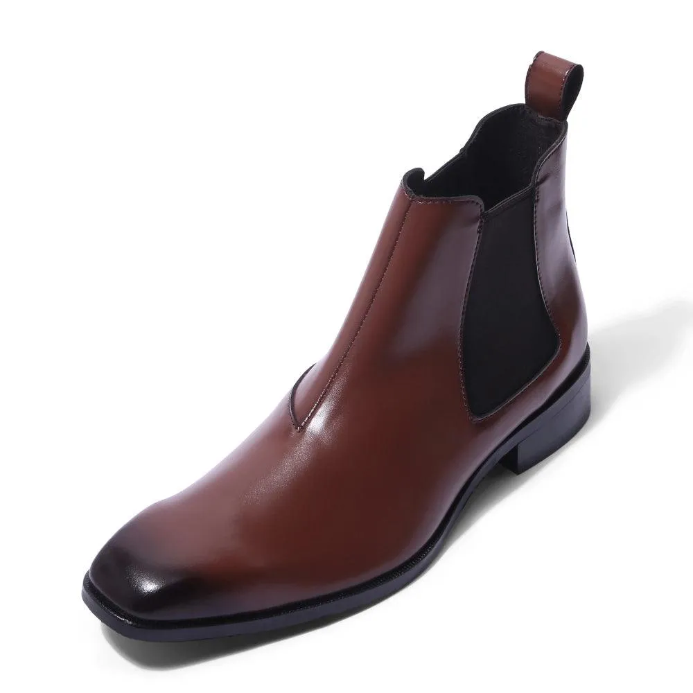 Jonas - British Tan Chelsea Boots