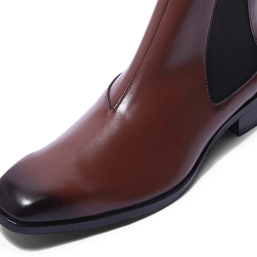 Jonas - British Tan Chelsea Boots
