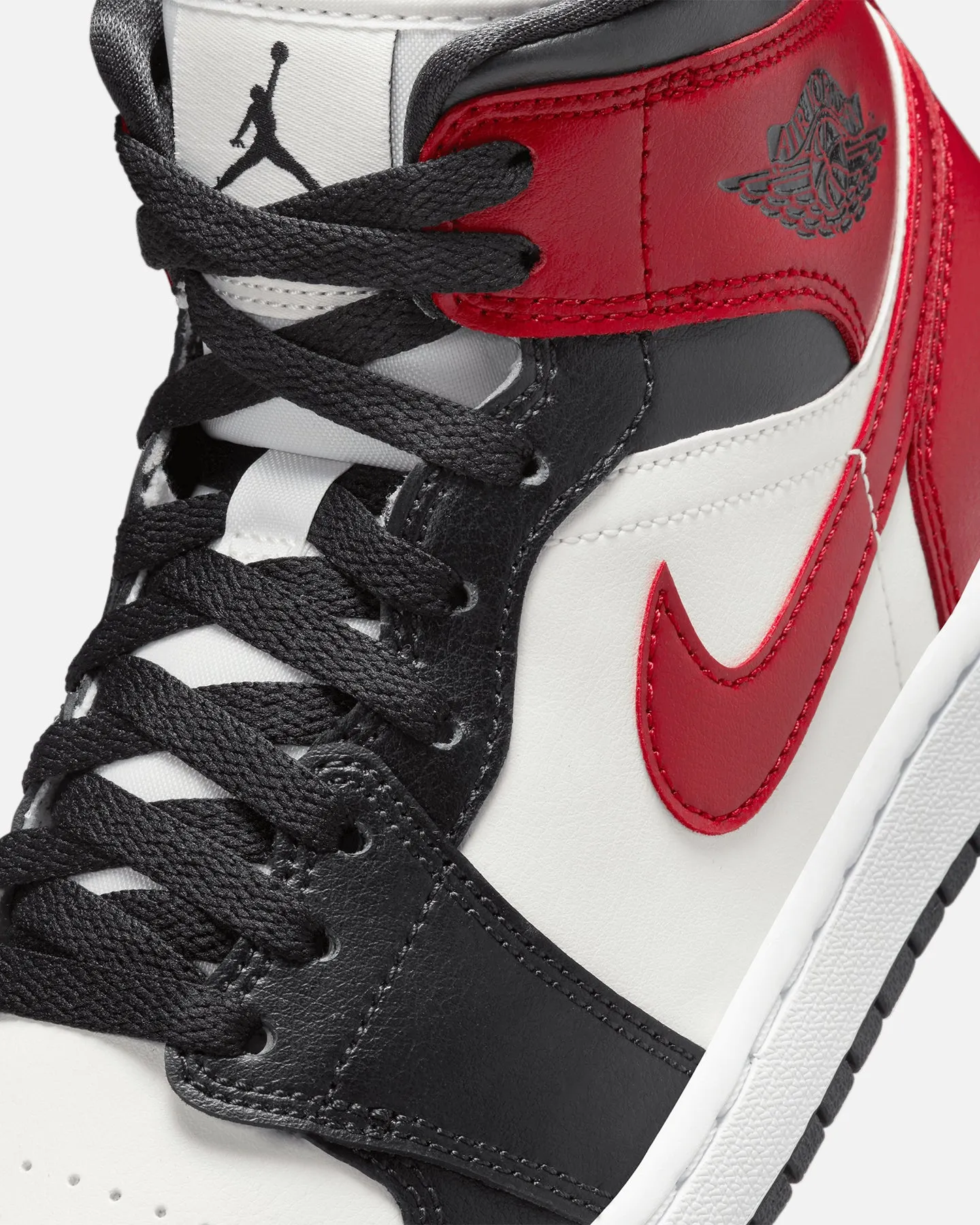 Jordan Women's Air Jordan 1 Mid Sail/Gym Red