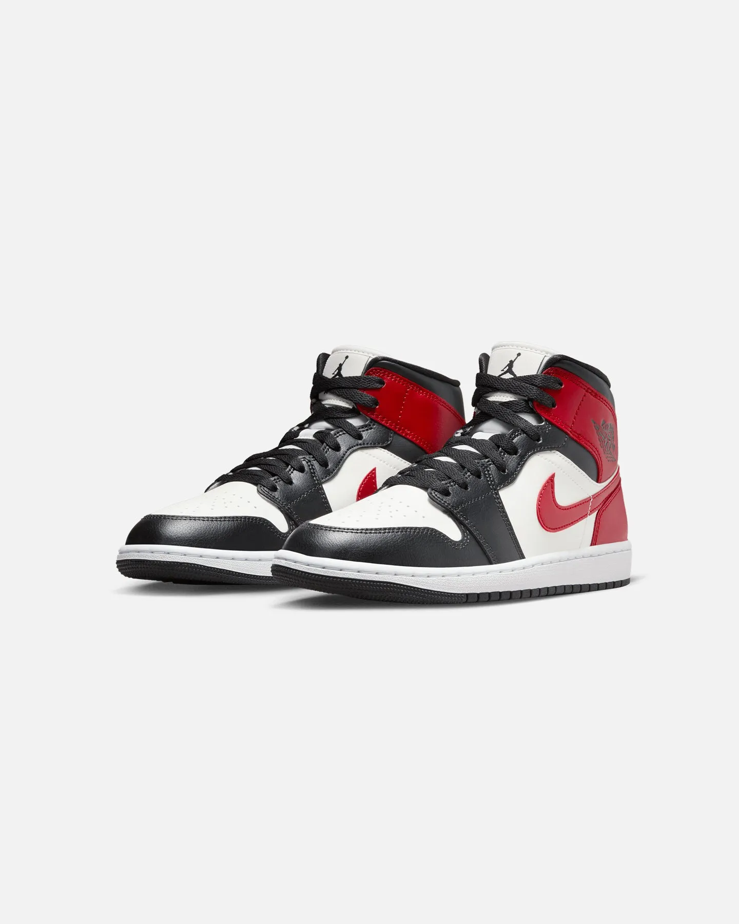 Jordan Women's Air Jordan 1 Mid Sail/Gym Red