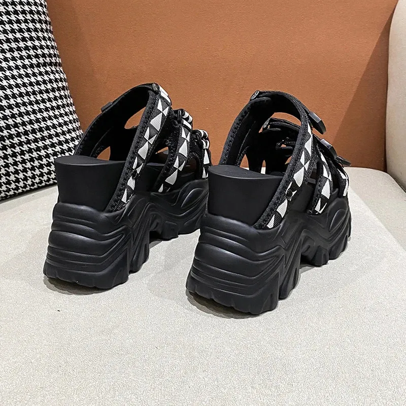 Joskaa 2024 New Summer Chunky Sandals