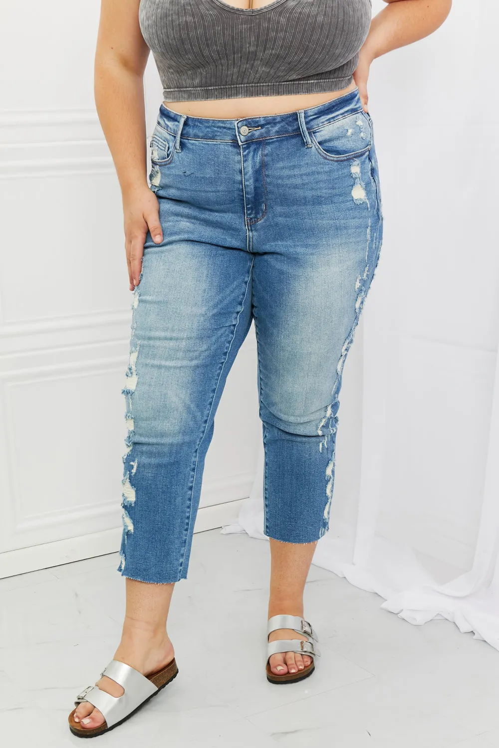 Judy Blue Laila Straight Leg Jeans