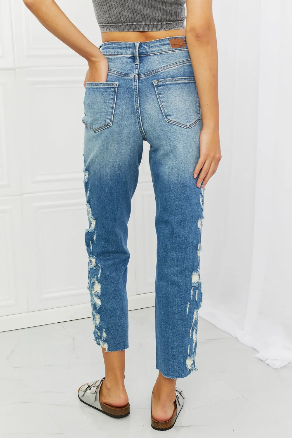 Judy Blue Laila Straight Leg Jeans