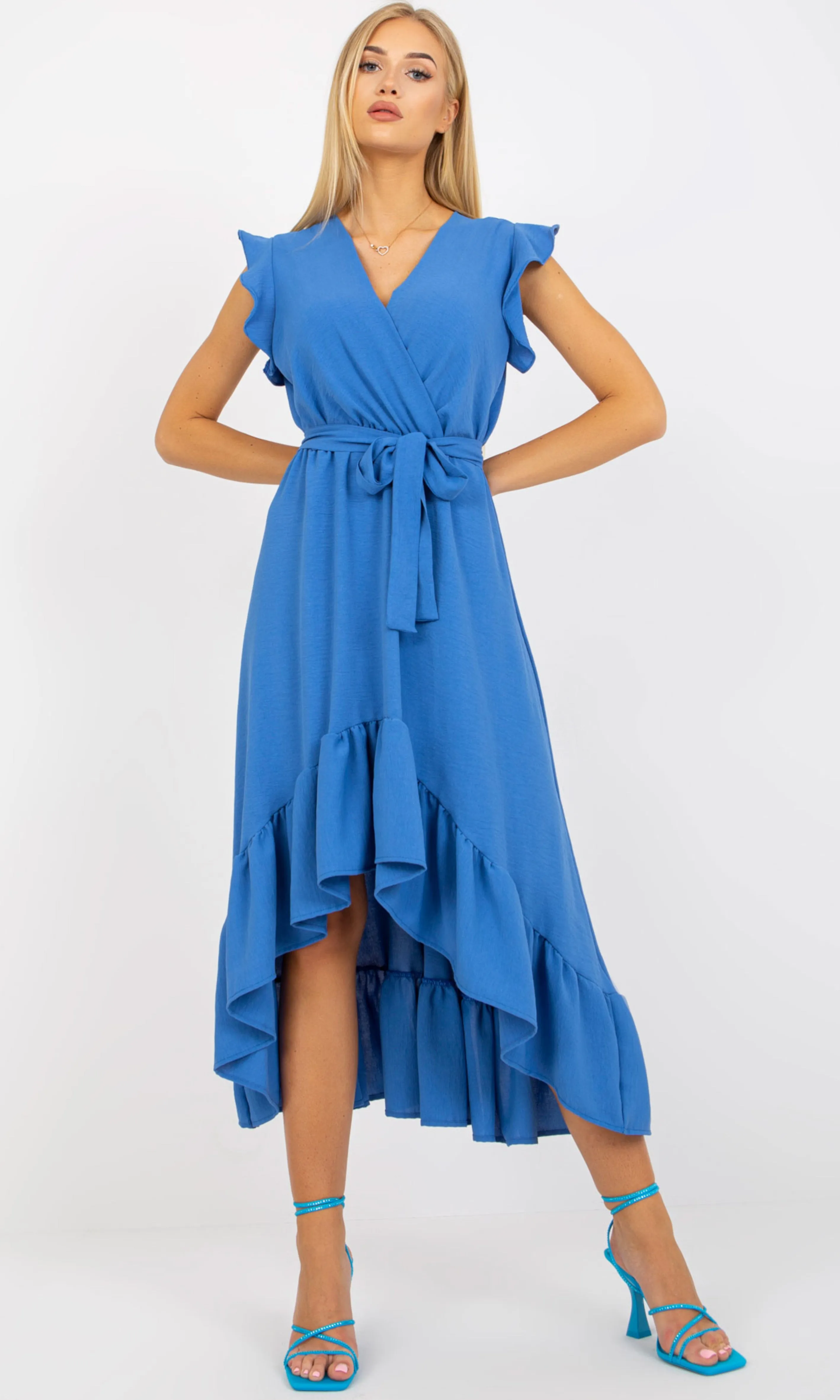 Jurk blauw Esmijn