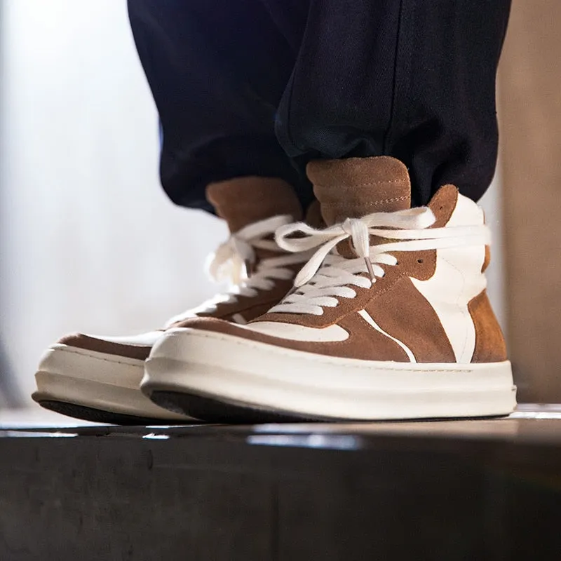 Korean Leather Comfortable Shoes