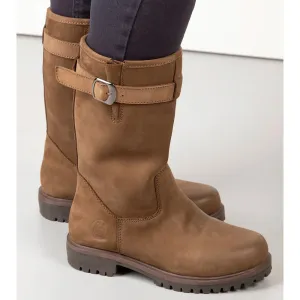 Ladies Short Leather Boots - Whenby