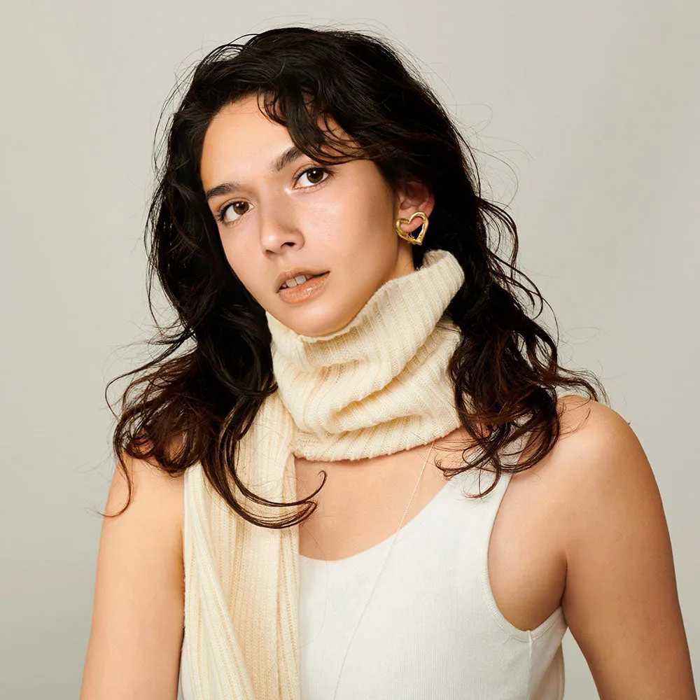 Large Open Heart Clip Ons