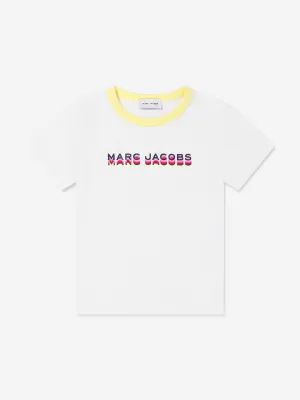 MARC JACOBS Girls Organic Cotton Logo T-Shirt