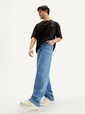 Men's 578 Light Blue Loose Fit Mid Rise Jeans
