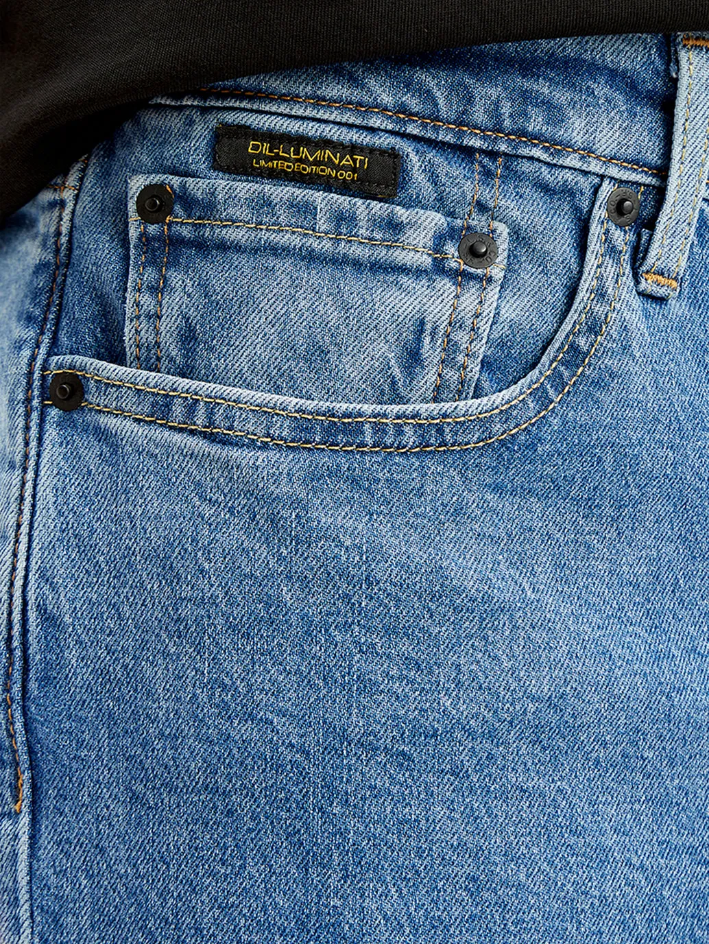 Men's 578 Light Blue Loose Fit Mid Rise Jeans
