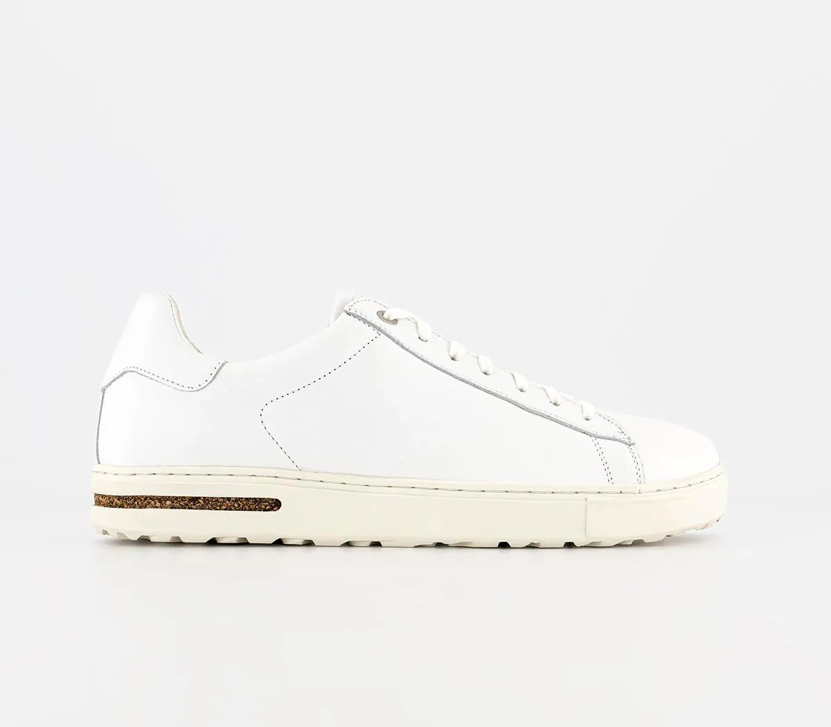 Mens Birkenstock Bend Low White Trainers