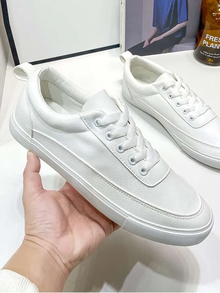 Mens Canvas Shoes Men Shoes Leather Comfortable Men Casual Sneakers Shoes   S537892