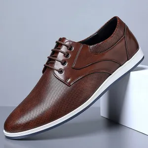Men's Comfortable Business Casual Leather Shoes