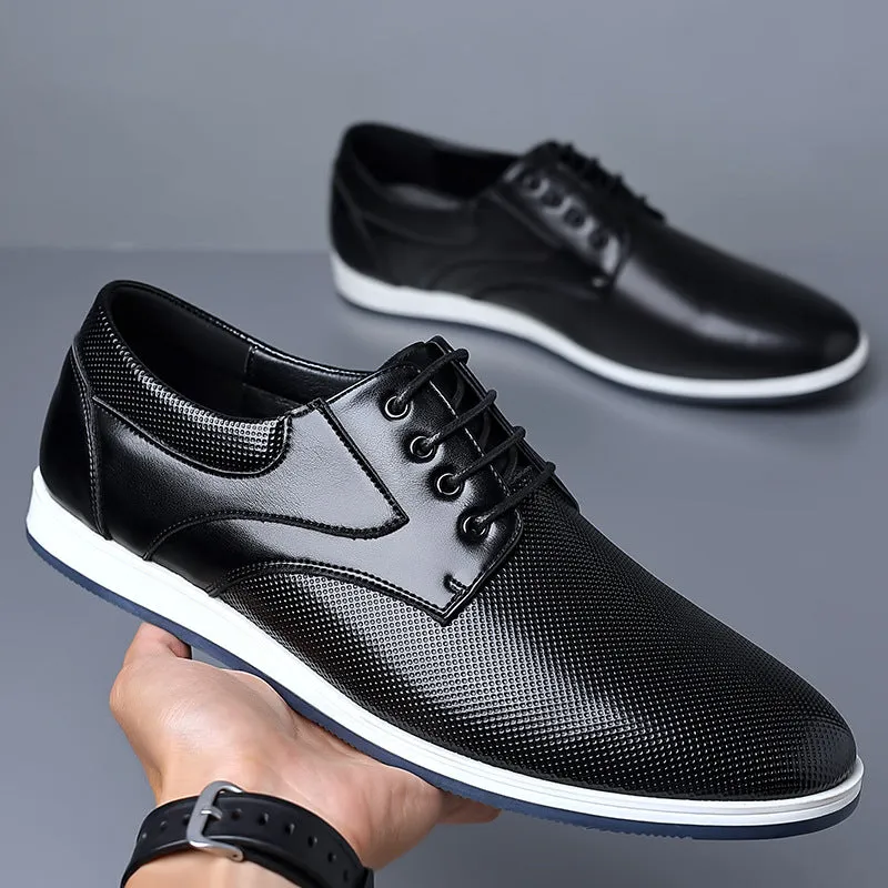 Men's Comfortable Business Casual Leather Shoes