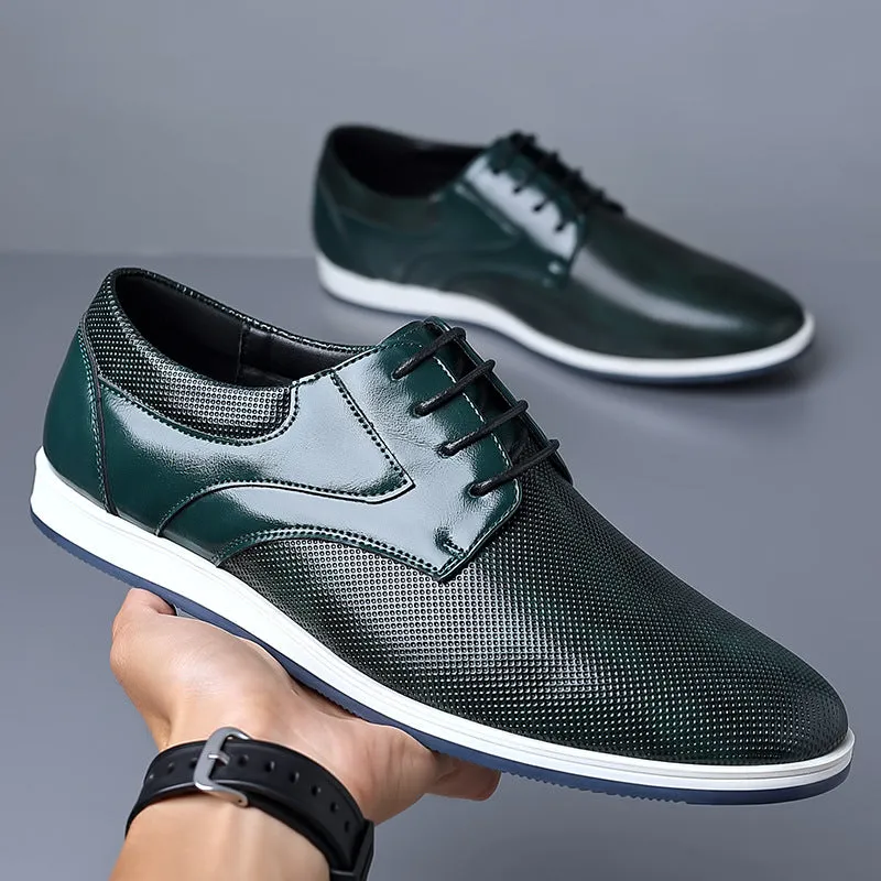 Men's Comfortable Business Casual Leather Shoes