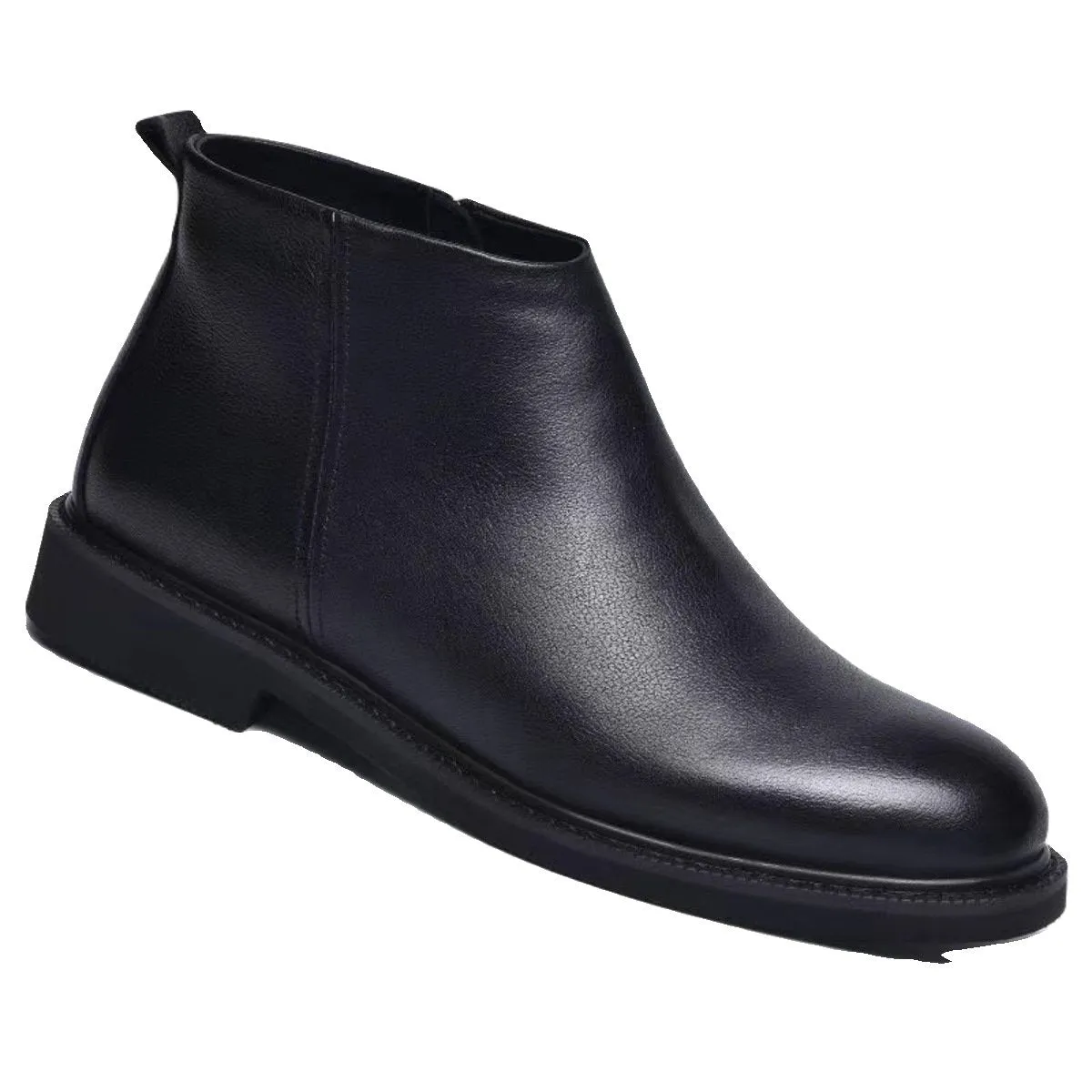 Men's new comfortable non slip Chelsea leather shoes