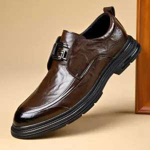 Men's new genuine leather soft sole formal & casual shoes