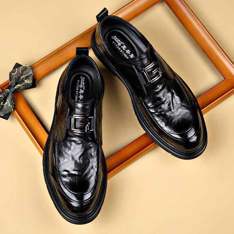Men's new genuine leather soft sole formal & casual shoes