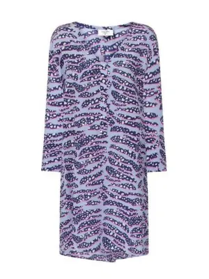Mercy Delta Lambton Tiger Shark Mermaid Dress Blue