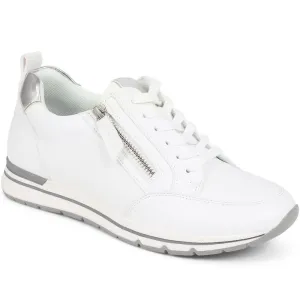 Metallic Accent Lace-Up Trainers - WBINS39019 / 324 931