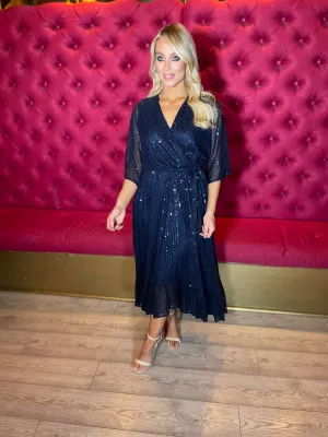 Midnight Sequin Dress