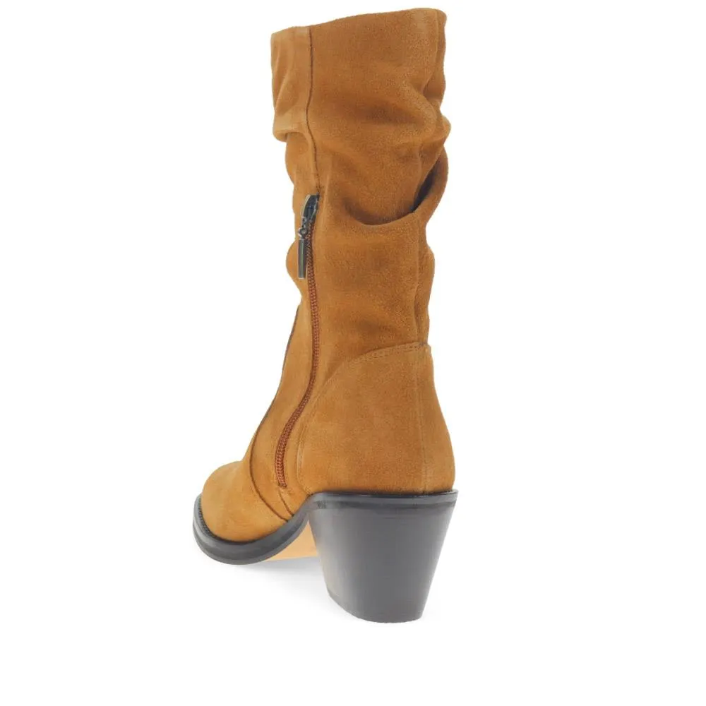 Nerine Calf-Length Boots - NERINE / 325 849