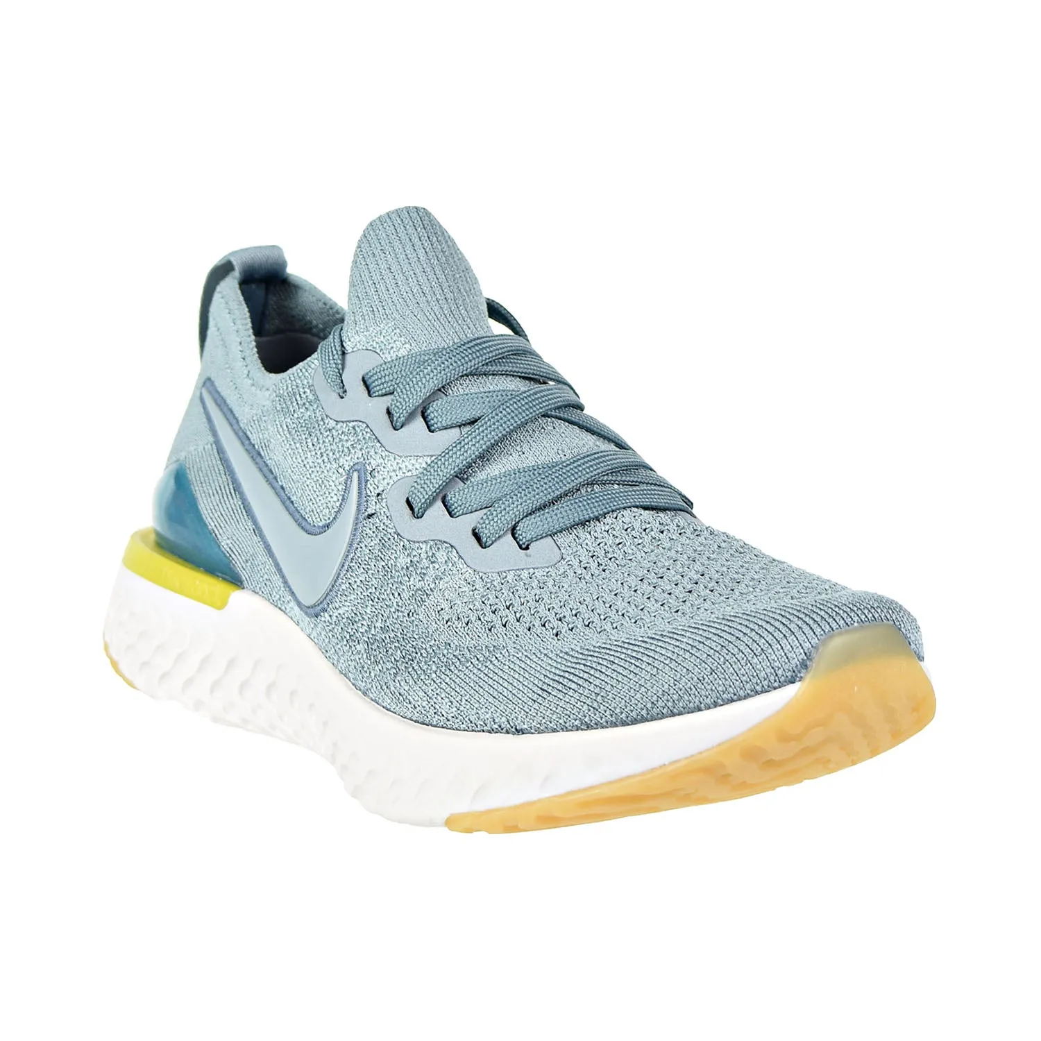 Nike Epic React Flyknit 2 (GS) Big Kids' Running Shoes Aviator Grey/Aviator Grey
