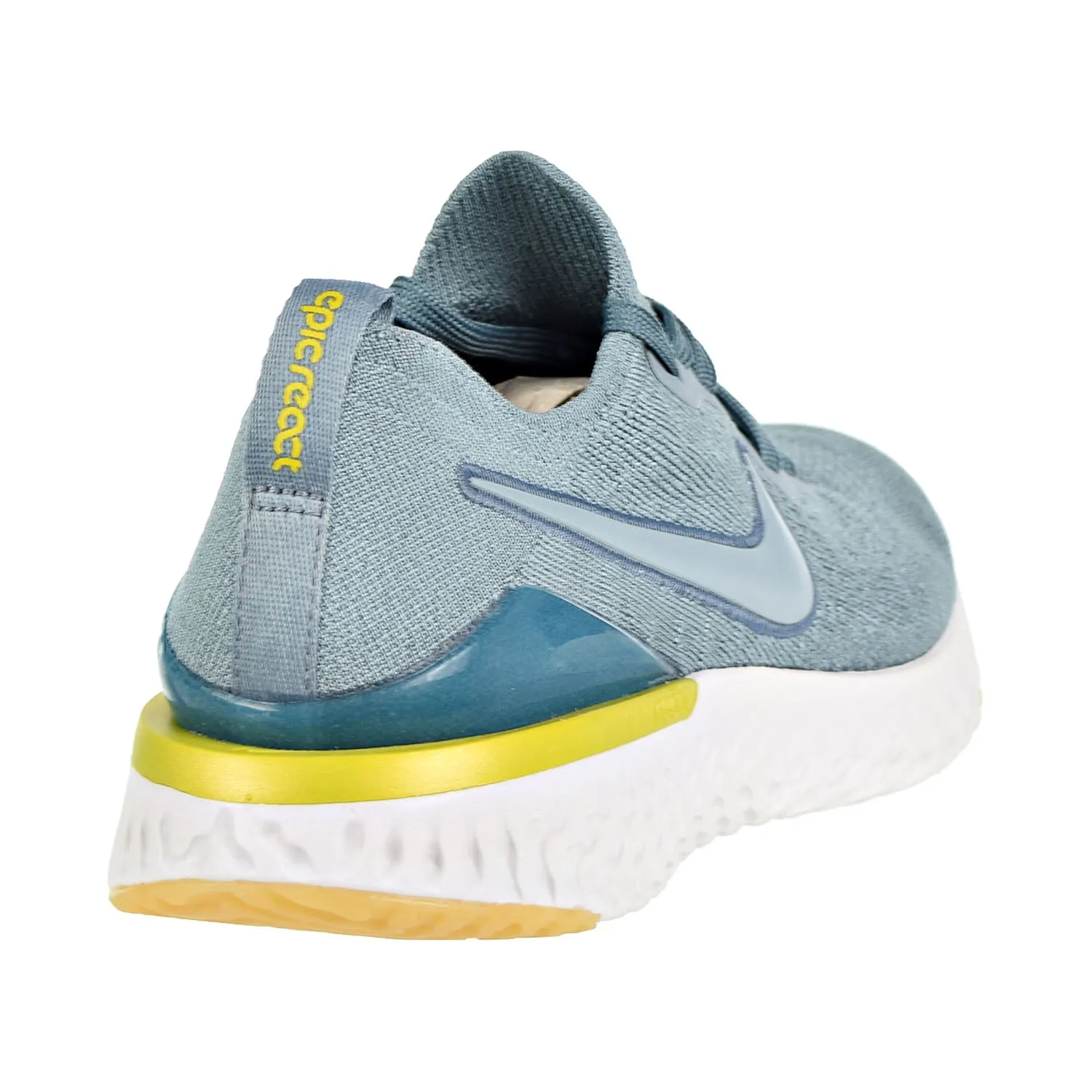 Nike Epic React Flyknit 2 (GS) Big Kids' Running Shoes Aviator Grey/Aviator Grey