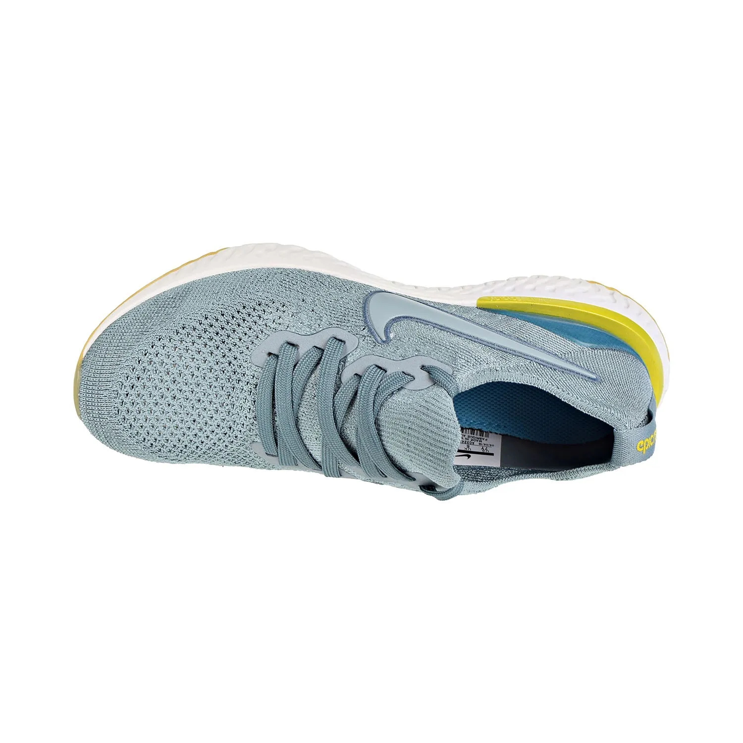 Nike Epic React Flyknit 2 (GS) Big Kids' Running Shoes Aviator Grey/Aviator Grey
