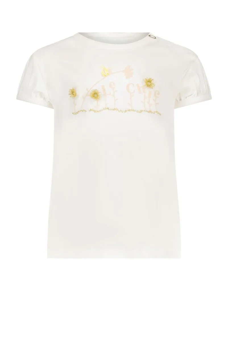 NOKI flowers bee T-shirt Off white