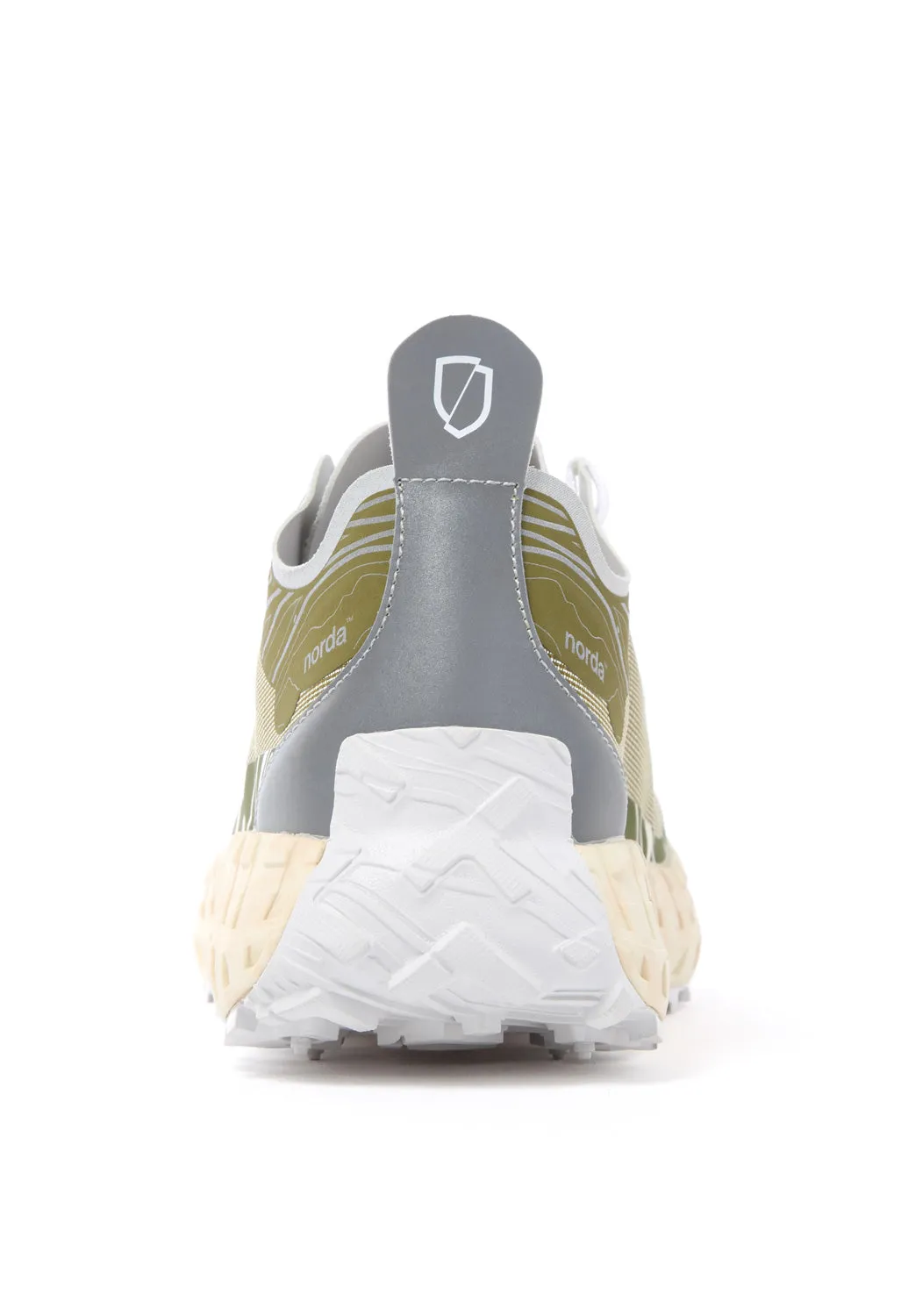 Norda Men's 001 Trainers - Glitch Dyneema / Tan / White