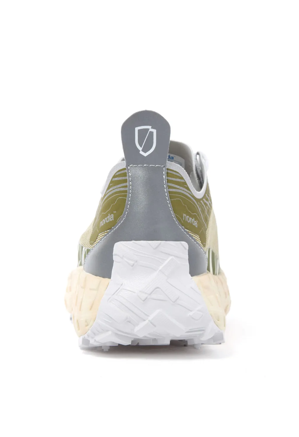 Norda Women's 001 Trainers - Glitch Dyneema / Tan / White