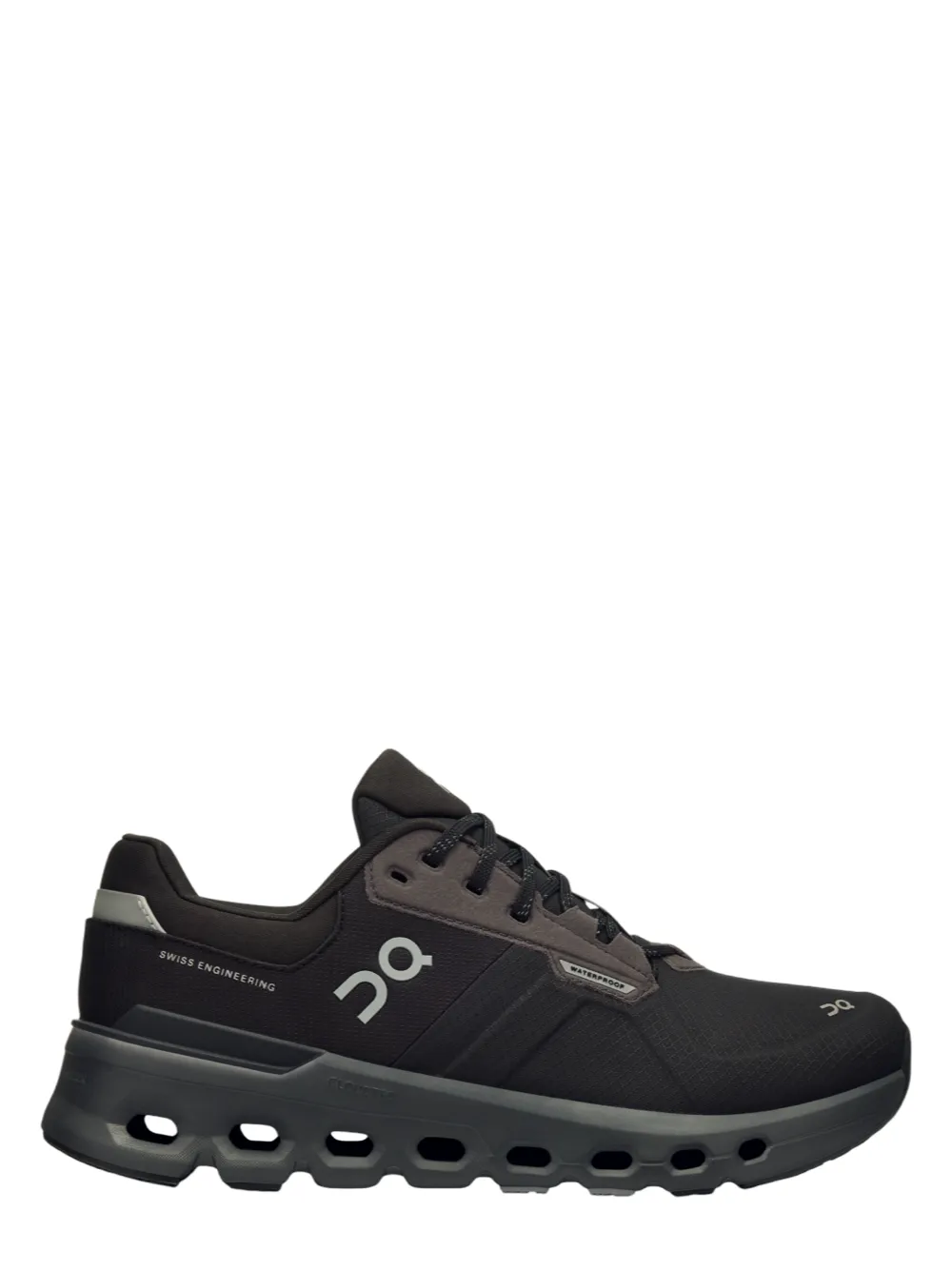 On Running Women's Cloudrunner 2 Waterproof Sneaker in Magnet/Black