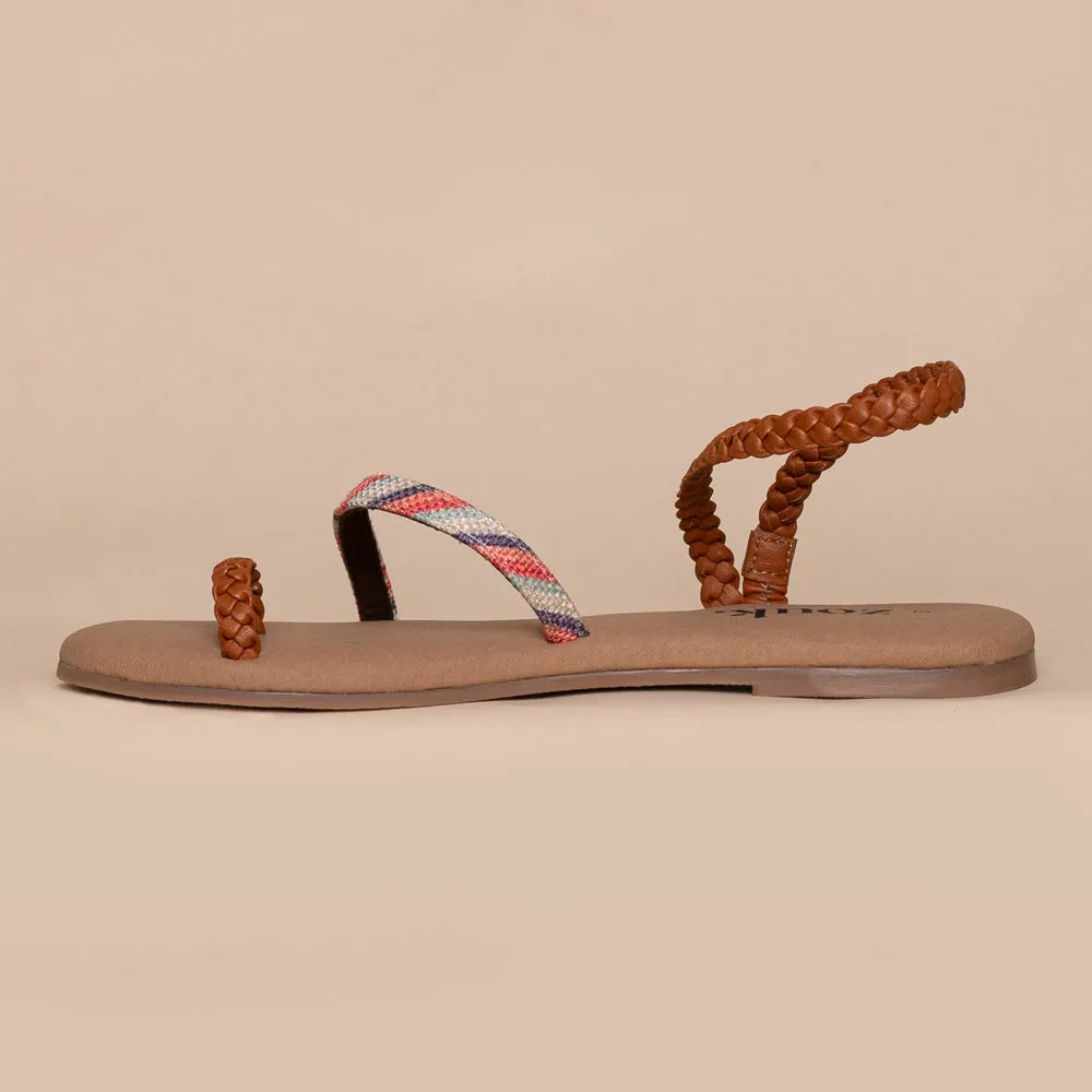 Palolem Wave Brown Braided Sandal
