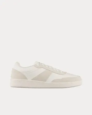 Plain White Low Top Sneakers