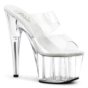 Pleaser Adore 702 Womens 7 Inch Heel, Platform Mules/Slip-Ons