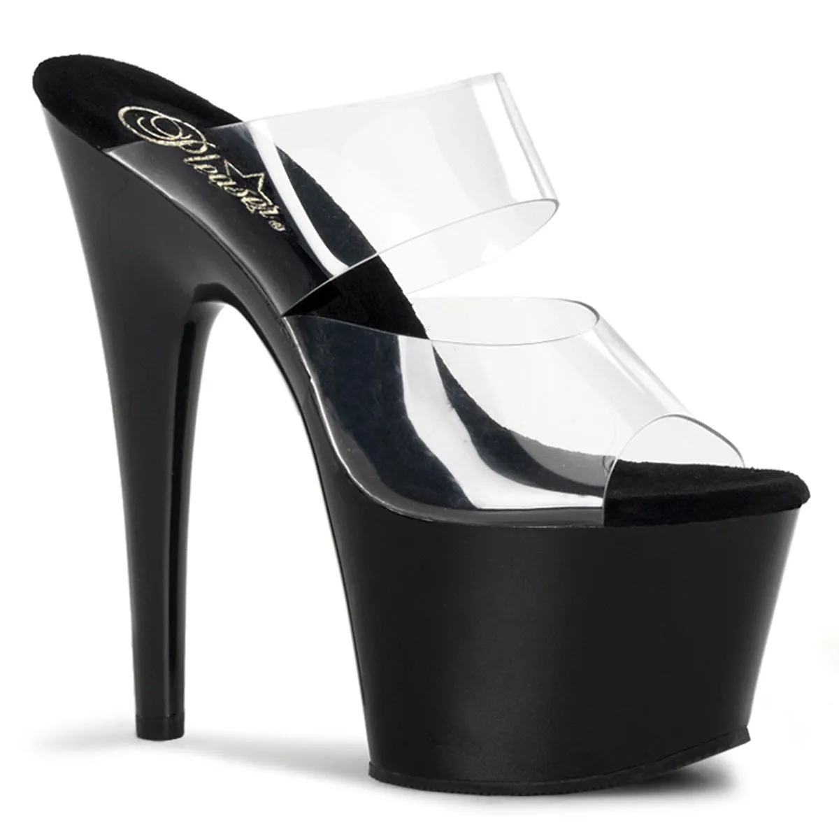 Pleaser Adore 702 Womens 7 Inch Heel, Platform Mules/Slip-Ons