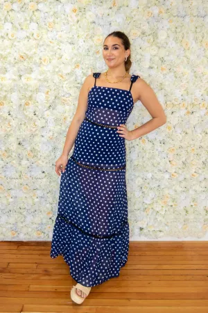Polka Dot Sheer Cover Up Dress