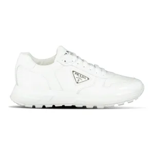 Prada Prax 01 Full Leather Sneakers White