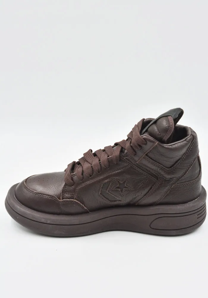 RICK OWENS DRKSHDW X CONVERSE DC01BX342 TURBOWPN \MI\d-TOP SNEAKERS CLAY