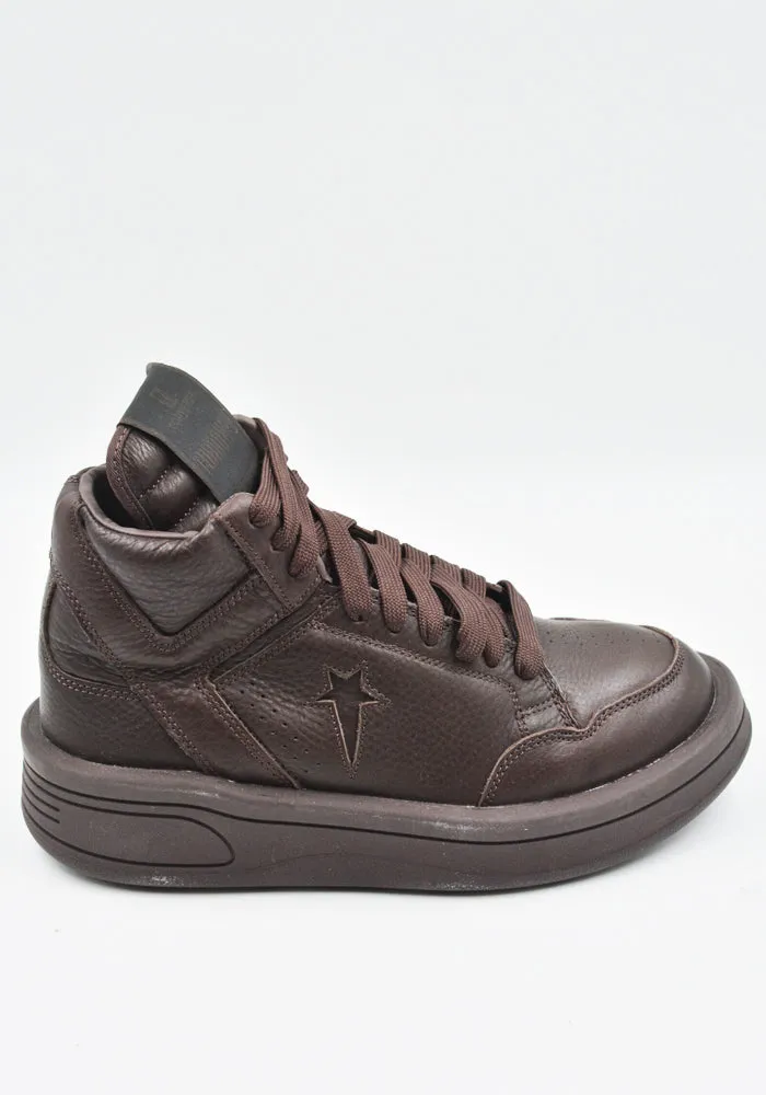 RICK OWENS DRKSHDW X CONVERSE DC01BX342 TURBOWPN \MI\d-TOP SNEAKERS CLAY