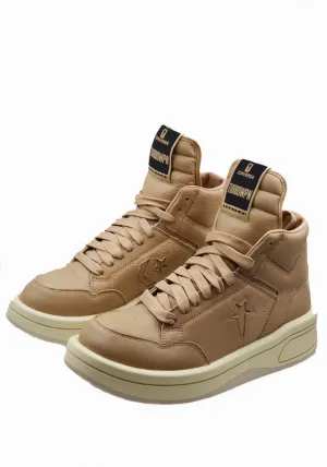 RICK OWENS DRKSHDW X CONVERSE DC01DX757 TURBOWPN MID-TOP SNEAKERS CAVE