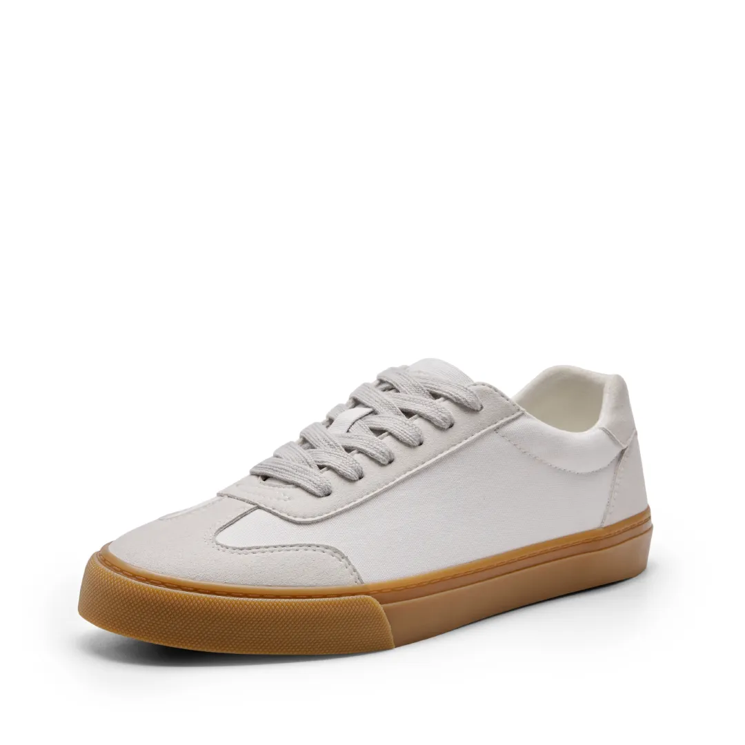 ROCKFISH White / Gum 901 DWR Ladies Trainers, German Army Trainer (GAT), Womens Canvas Sneaker