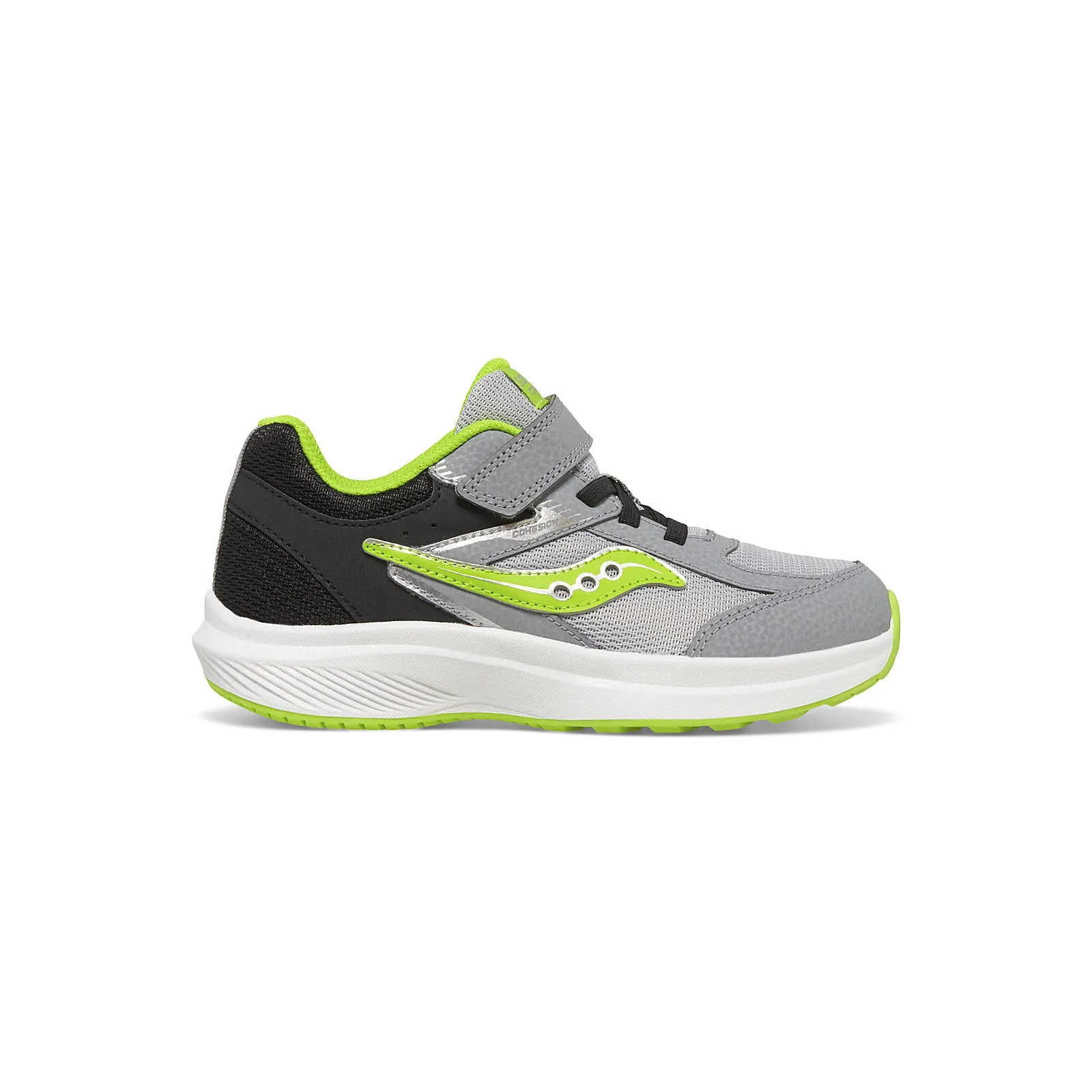 Saucony Cohesion KDZ A/C - Black/Grey/Green