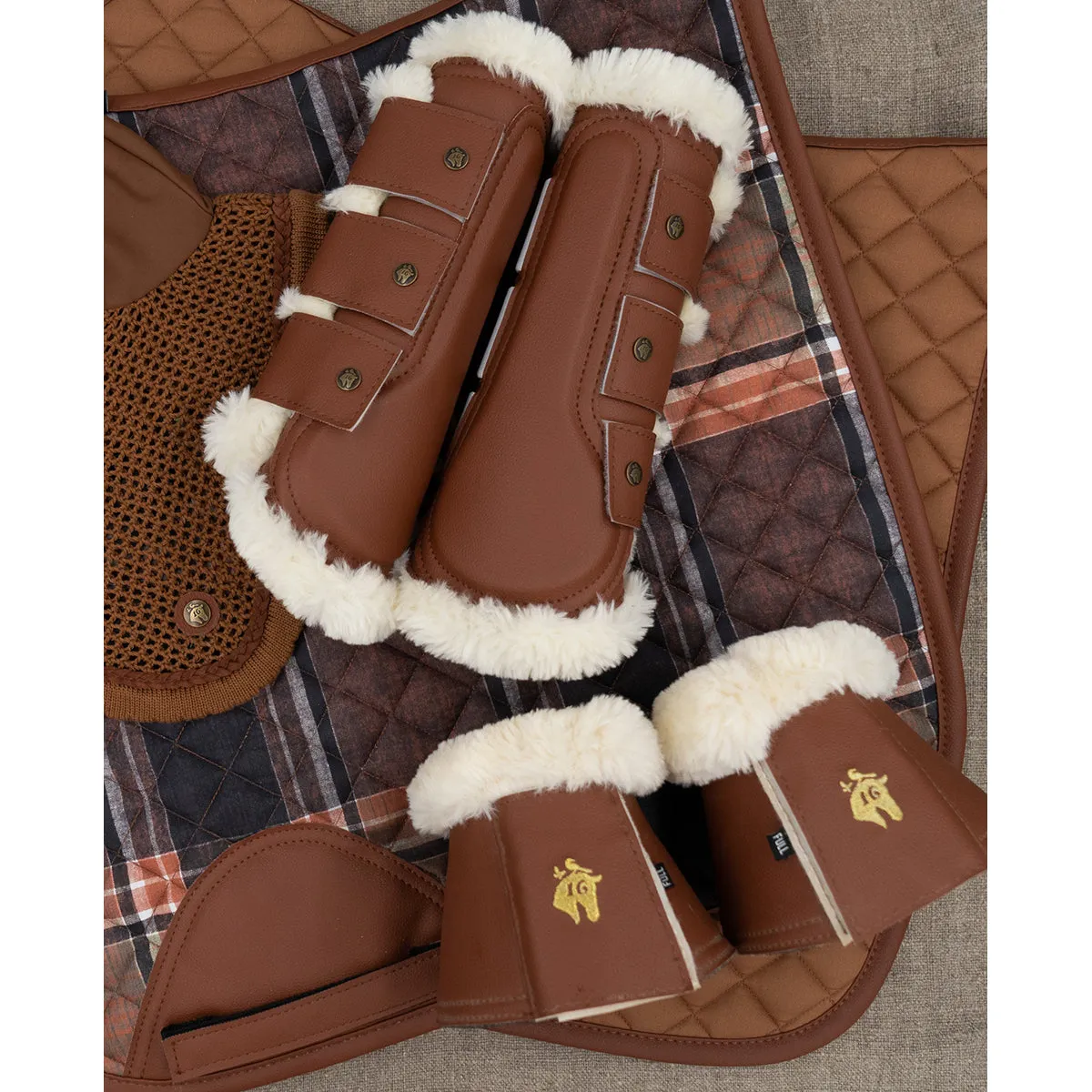 Sixteen Cypress Leatherette Bell Boots