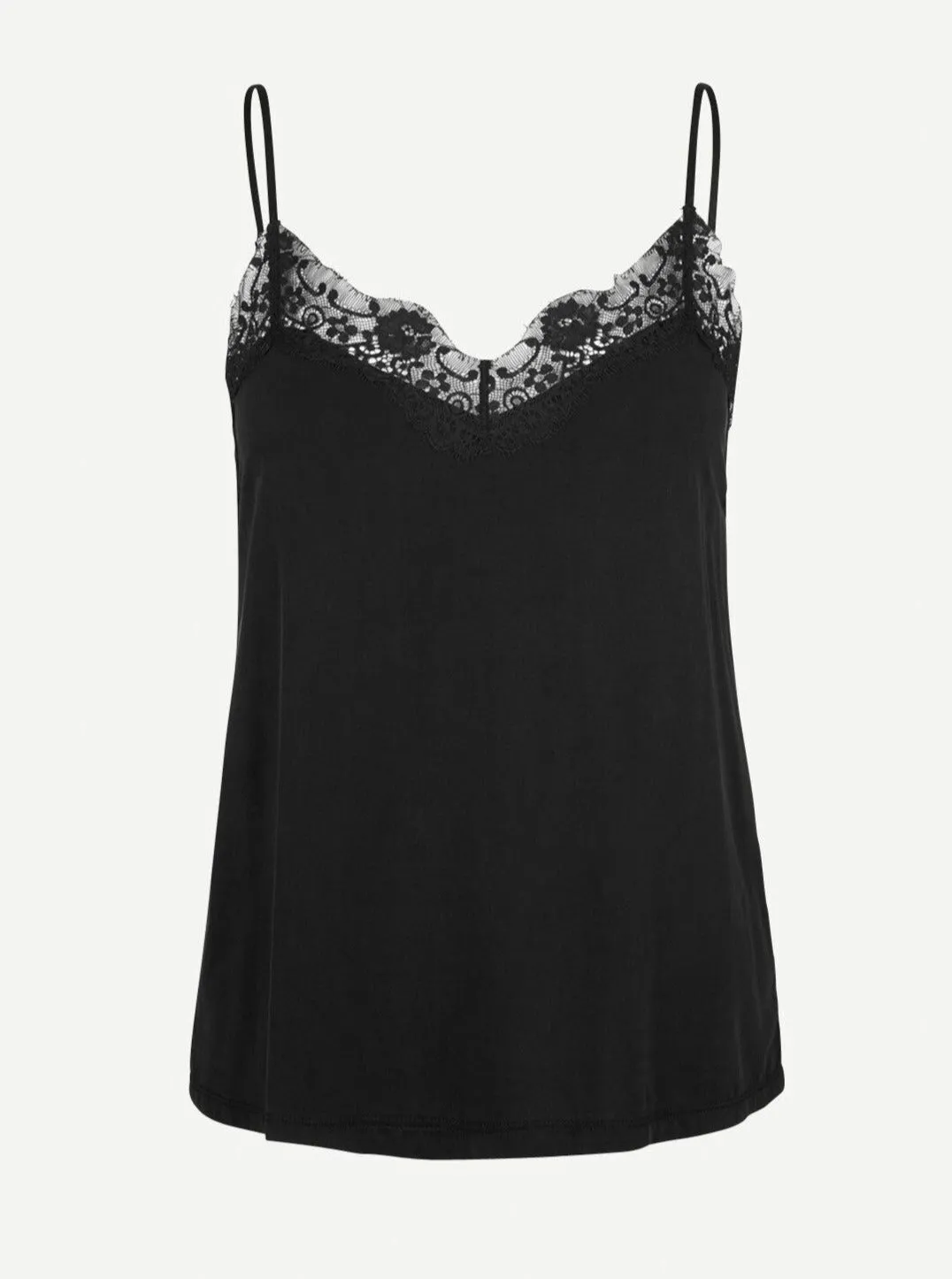 SLIP TOP | BLACK | SAMSOE SAMSOE